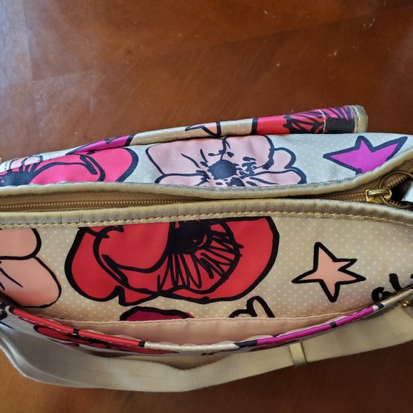 Coach Kyra Floral Print Shoulder bag Purse - Picture 5 of 14